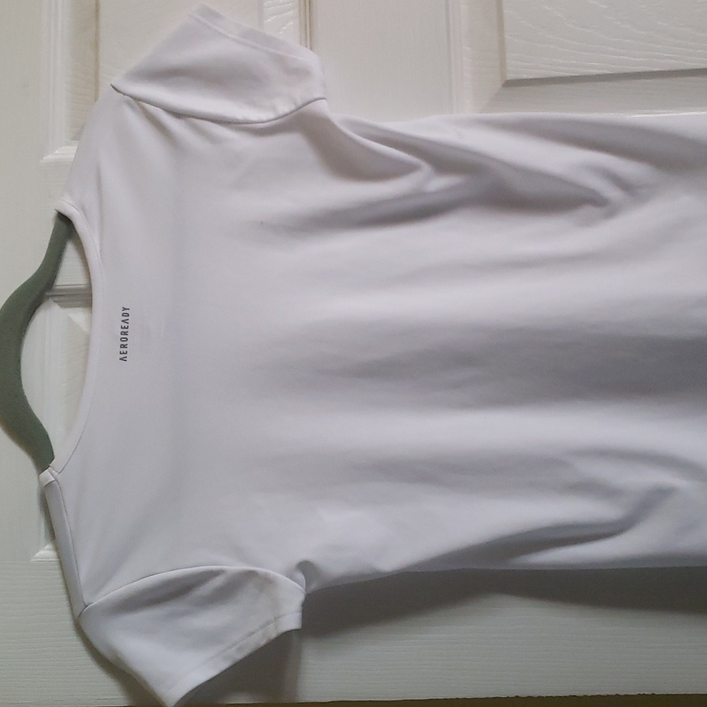 Adidas girls TEE Size Medium white - Picture 2 of 5